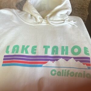 2 identical Lake Tahoe sweatshirts